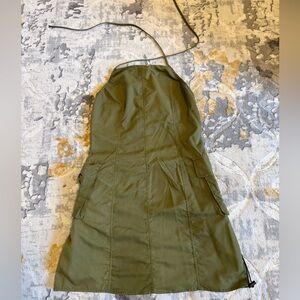 Forever 21 Olive Green Mini Dress